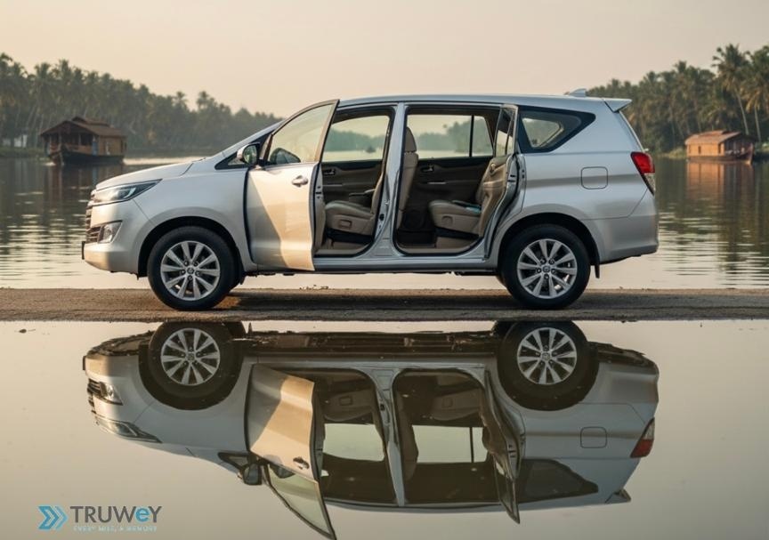 Toyota Crysta taxi service in Guruvayoor by TRUWeY Travels